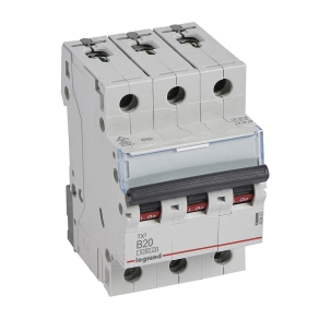Legrand TX3 kismegszakító 3P B20 6000A/6kA BIC - 403403