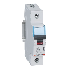 Legrand TX3 kismegszakító 1P C16 6000A/6kA BIC - 403434