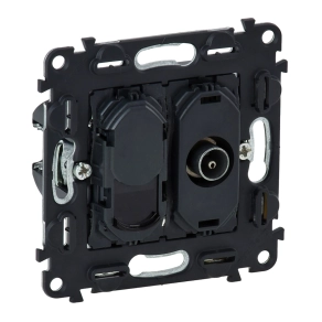   Legrand Valena InMatic TV csatlakozóaljzat + RJ45 Cat. 6 UTP aljzat mechanizmus - 753055