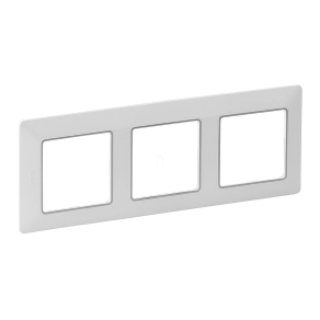 Legrand Valena Life 3-as keret, fehér–króm - 754033