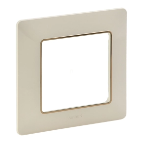   Legrand Valena Life 1-es keret, elefántcsont–arany - 754061