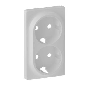   Legrand Valena Life 2x2P+F csatlakozóaljzat burkolat fehér - 754950