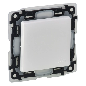   Legrand Valena Life kétpólusú kapcsoló 10 AX IP44 fehér - 752164