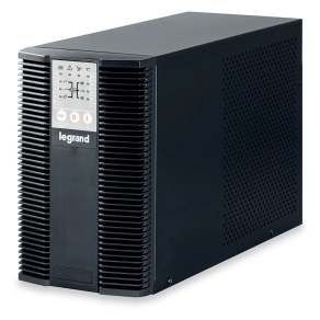   Legrand Keor LP 1 kVA 5 perc BEM: C14 KIM: 3xC13 RS232 SNMP szlot online kettős konverziós szünetmentes torony (UPS) - 310154