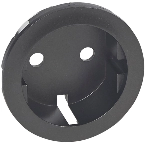   Legrand Céliane 2P+F csatlakozóaljzat burkolat, grafit - 67931