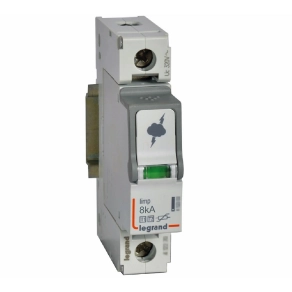 Legrand túlfeszültség-levezető T1+T2 8KA 1P - 412250