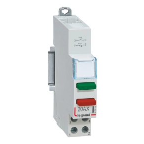   Legrand CX3 moduláris nyomógomb 1Ny (zöld) + 1Z (piros) - 412916