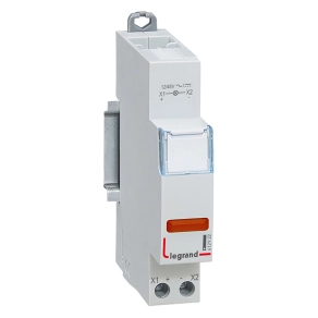   Legrand CX3 moduláris jelzőlámpa LED piros 12/48V ~/= - 412922