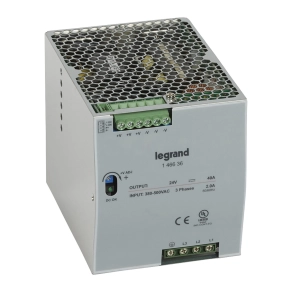   Legrand tápegység 960W 3x380-500/24V= kapcsolóüzemű stabilizált - 146636