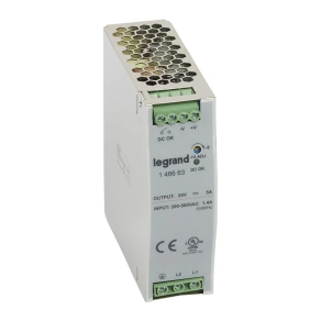   Legrand tápegység 120W 200-500/24V= kapcsolóüzemű stabilizált - 146663