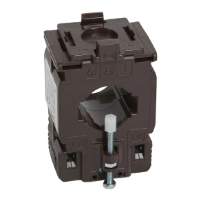   Legrand egyfázisú áramváltó 400/5A, (Ø27 mm) kábelhez vagy (32, 5x10, 5 vagy 25, 5x15, 5 mm) gyűjtősínhez - 412112