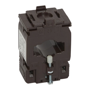   Legrand egyfázisú áramváltó 250/5A, (Ø26 mm) kábelhez vagy (40, 5x12, 5 vagy 32, 5x15, 5 mm) gyűjtősínhez - 412116