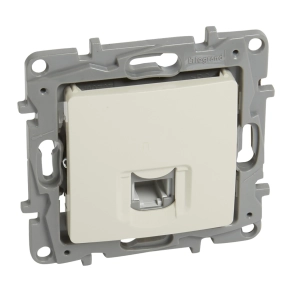 Legrand Niloé 1xRJ11 csatlakozóaljzat, bézs - 764669