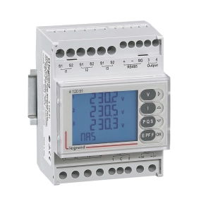  Legrand EMDX3 multifunkciós mérőműszer 4 modulos - 412051