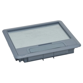   Legrand Standard műanyag fedél 12/18 modulos padlódobozhoz, max. 8mm burkolattal - 88001