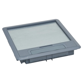   Legrand Standard műanyag fedél 16/24 modulos padlódobozhoz, max. 8mm burkolattal - 88002