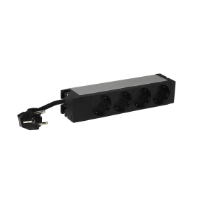 Legrand elosztósor 10"/1U normál KIM:4xSHK - 646801