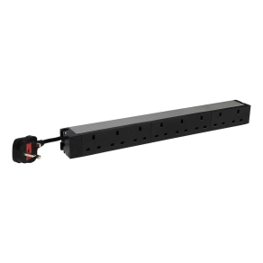 Legrand elosztósor 19"/1U normál KIM:8xBS - 646813