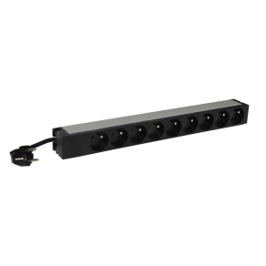   Legrand elosztósor 19"/1U jelzőlámpás KIM:9xFR - 646820