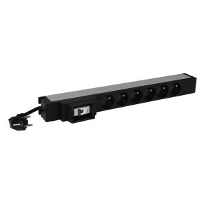   Legrand elosztósor 19"/1U túláram védelemmel KIM:6xFR - 646830