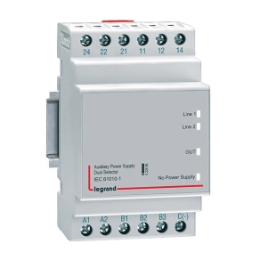   Legrand Automatikus forrásátkapcsoló relé forrásátkapcsoló automatikához, riasztással, LED kijelzéssel - 422686