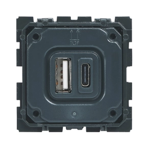  Legrand Céliane USB-A+C töltőaljzat mechanizmus-3 A-15 W, 2 modul - 67465