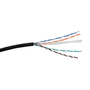   Legrand kültéri kábel Cat6 (U/UTP) 4 érpár PE fekete LCS3 - 32829