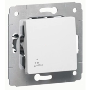  Legrand Cariva fehér 101 IP44 egypólusú kapcsoló keret nélkül - 773609