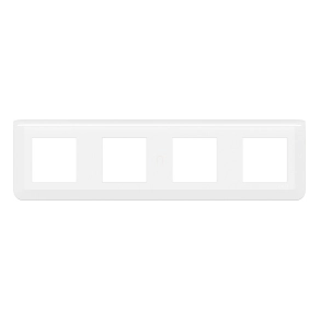 Legrand Program Mosaic keret 4x2m, fehér - 078808L