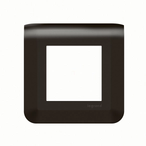   Legrand Program Mosaic 2 modulos keret, matt fekete - 079042L