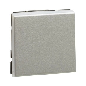   Legrand Program Mosaic váltókapcsoló 10A 2m, alumínium - 079211L