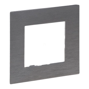 Legrand Niloé Step 1-es keret, csiszolt szürke - 863991