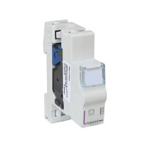   Legrand OH kalapsínre szerelhető RJ45 port Cat6 árnyékolt (FTP) 250MHz - 1 Gigabit/s - 413102