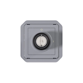   Legrand Plexo 55 kulcsos kapcsoló 2 állású, szürke - 069534L