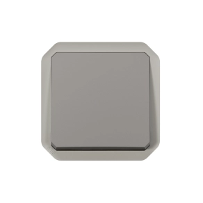 Legrand Plexo 55 egypólusú nyomó 10A, szürke - 069540L
