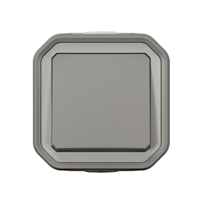   Legrand Plexo 55 falon kívüli váltókapcsoló 10A, összeszerelt, szürke - 069711L