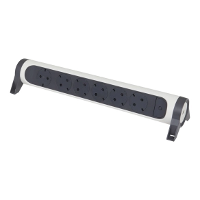   Legrand Premium elosztósor 6x2P+F forgatható, vezeték nélkül, fehér - 694547