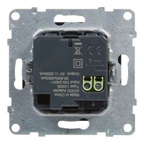   Legrand Suno 2xUSB-C töltőaljzat, 3 A-15 W, fekete - 721431