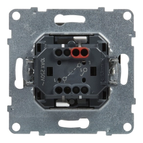 Legrand Suno egypólusú kapcsoló 10AX, alumínium - 721301