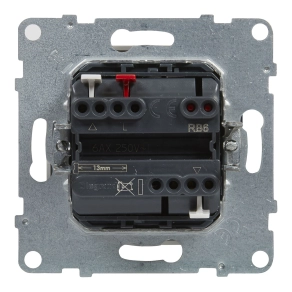   Legrand Suno redőnykapcsoló (3 állású) 6A, mechanikus végállású motor közvetlen vezérléséhez, fehér - 721139