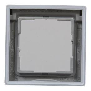 Legrand Suno 1-es keret, IP44, alumínium - 721344
