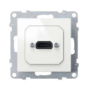   Legrand Suno elővezetékelt HDMI 1.4 típusú aljzat 15 cm kábellel szállítva fehér - 721149
