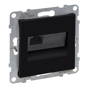 Legrand Suno RJ45 Cat.5E UTP aljzat fekete - 721450