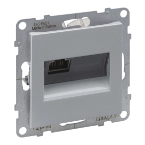 Legrand Suno RJ45 Cat.6A STP aljzat alumínium - 721358