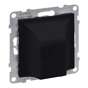 Legrand Suno kábelkivezető, IP21, fekete - 721442