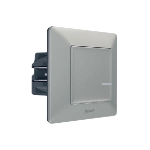   Legrand Valena Life-Netatmo okos kapcsoló/dimmer (végrehajtó), nulla vezető nélkül (retrofit), 1-es kerettel, alumínium - 752384A