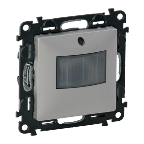   Legrand Valena Life mozgásérzékelős (PIR) kapcsoló, 2-150 W (LED max. 100 W), 2 vezetékes, alumínium - 752370A