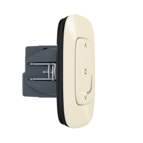   Legrand Valena Allure-Netatmo okos redőny/zsaluzia kapcsoló (végrehajtó), nulla (N) vezető bekötéssel, 1-es kerettel, elefántcsont - 752690A