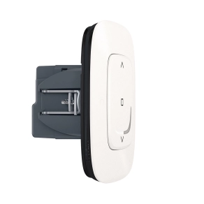   Legrand Valena Allure-Netatmo okos redőny/zsaluzia kapcsoló (végrehajtó), nulla (N) vezető bekötéssel, 1-es kerettel, gyöngyház - 752990A