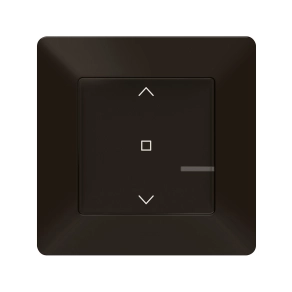   Legrand Valena Life-Netatmo okos redőny/zsaluzia kapcsoló (végrehajtó), nulla (N) vezető bekötéssel, 1-es kerettel, fekete - 756390A
